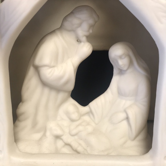 PartyLite O Holy Night Candle Holder Holiday Decor in Box - Picture 3 of 10